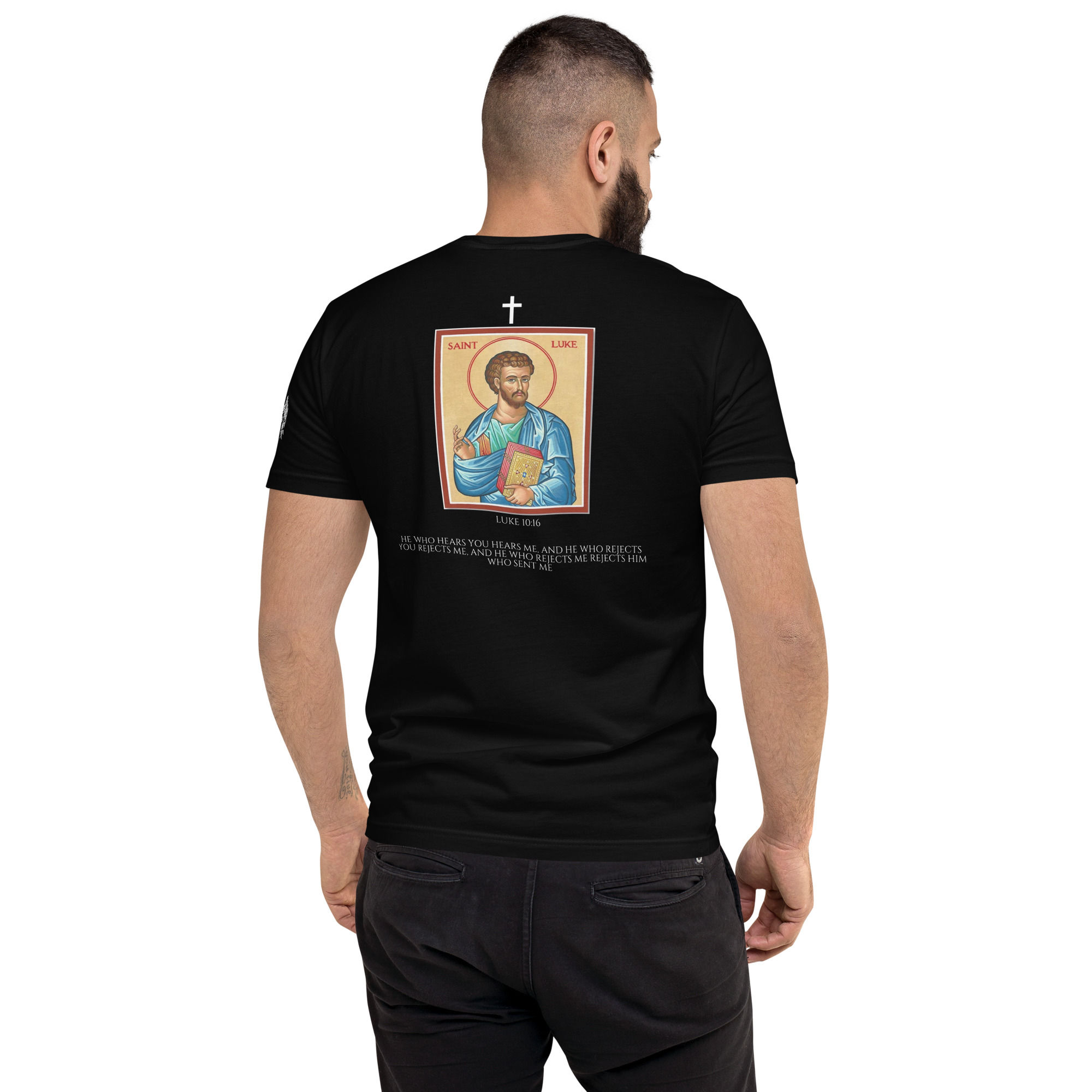 SEVEN7H Short Sleeve T-shirt - LUKE 10:16