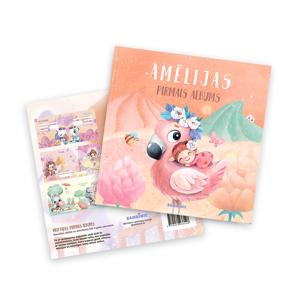 Sīktēls: Meitiņas pirmais albums BAMBINIC