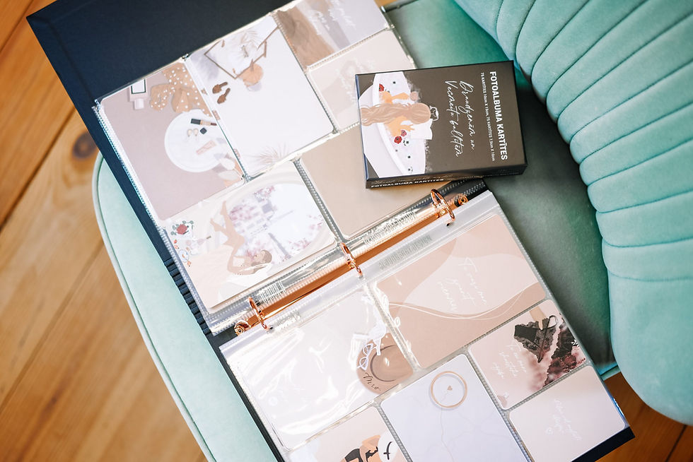 Thumbnail: CLOUDBERRY Fotoalbuma kartītes “Draudzenēm un vecmeitu ballītēm”