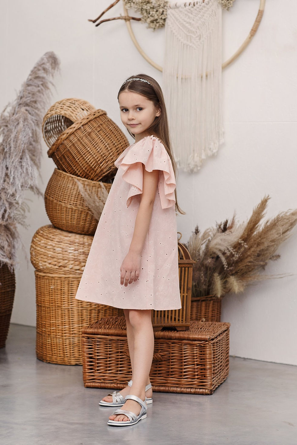 Thumbnail: Minime bērnu Kleita - FLOWER WINGS
