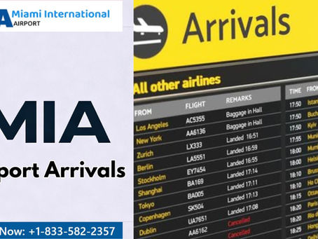 Miami Airport Arrivals: Live Flight Arrival Status, Terminals, Delays & Traveler Information