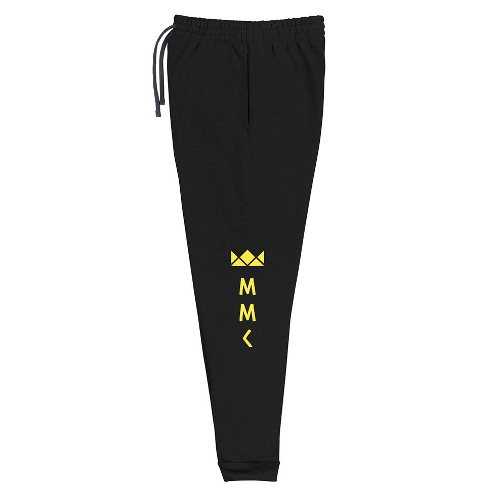 Yellow Greek King Joggers
