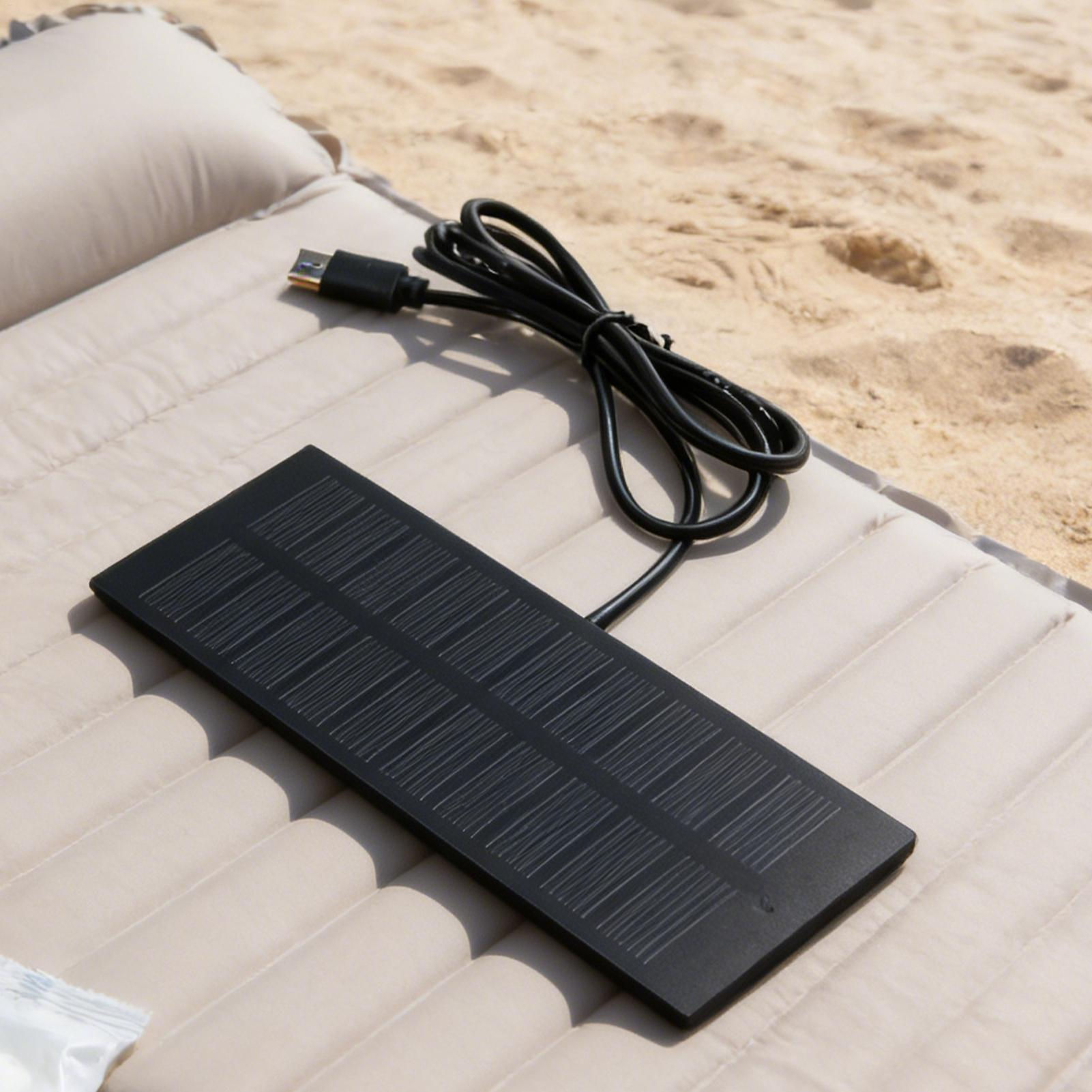 Solar Power Pro | Power Bank Solar Portátil 5W com Luz LED e Carregamento Type-C