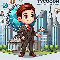 DALL·E 2025-03-01 01.25.55 - A cartoon-style businessman character in a suit, inspired by