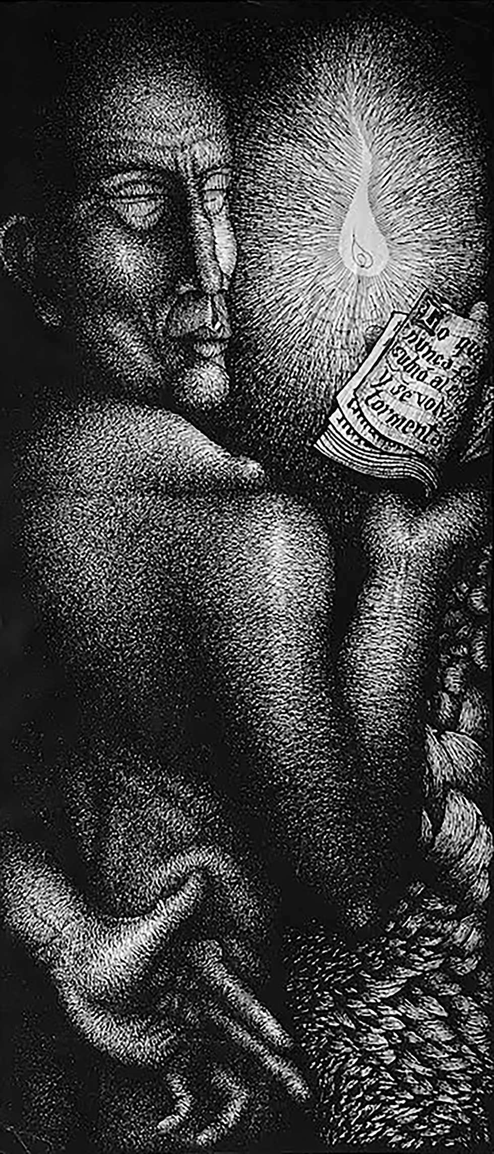 "All I didn’t become went up to the sky and became a storm" by Sergio Navarro-Duran