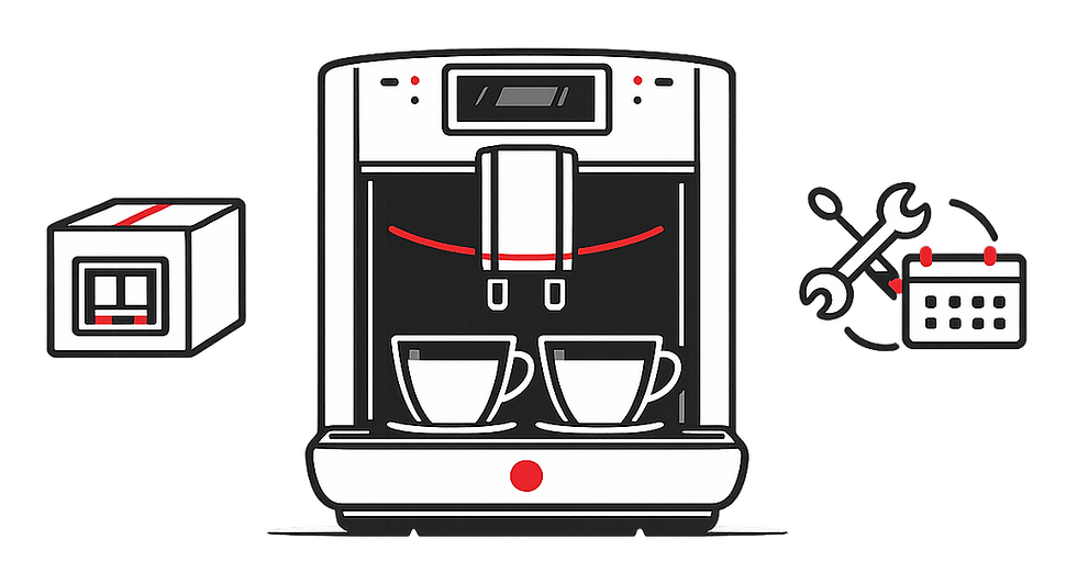 KM Service Team Kaffeemaschinen Spezialist Tegerfelden Aargau Schweiz