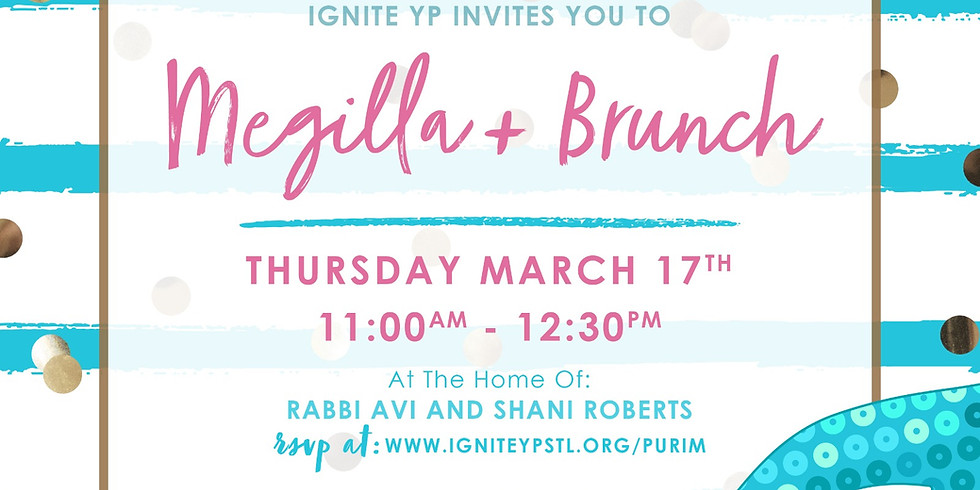 Purim 2022: Megilla + Brunch!