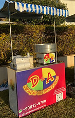 barraquinha de pipoca e algodão doce prudente maringá