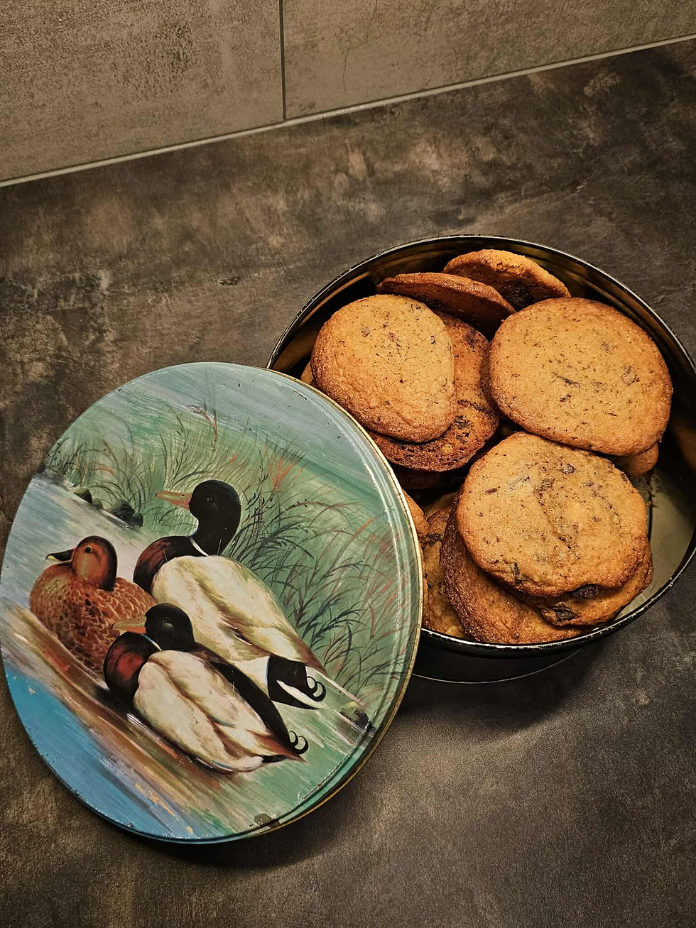 Kaffi súkkulaðibitakökur