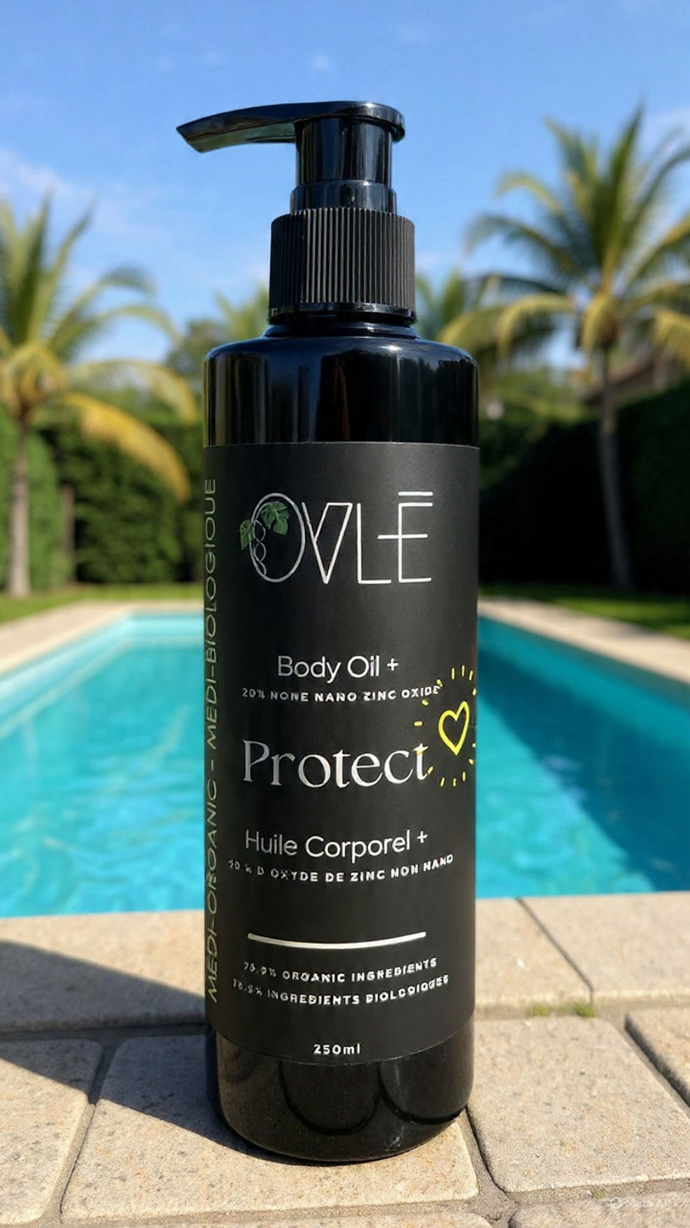 Miniature : PROTECT (Body)+ 20% Zinc.  Hydrating Oil. 250ml