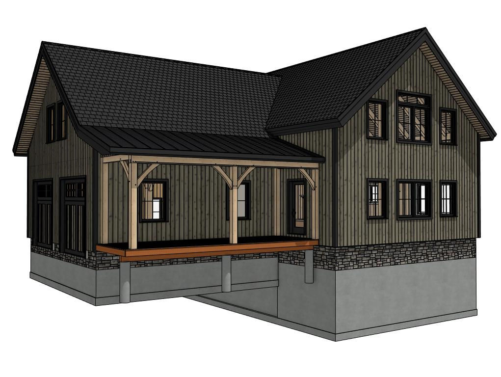 26' x 40' Butternut Cabin