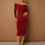 Thumbnail: Off Shoulder Bodycon Red Dress