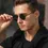 Thumbnail: Round Frame All Black Sunglasses