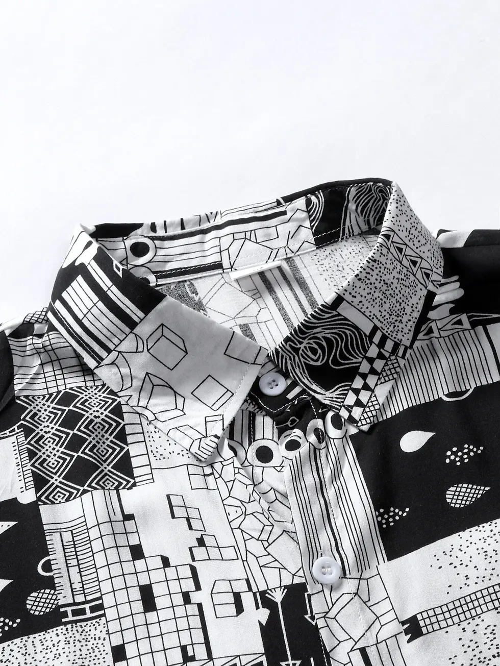 Thumbnail: Bandanna Patchwork Print Shirt