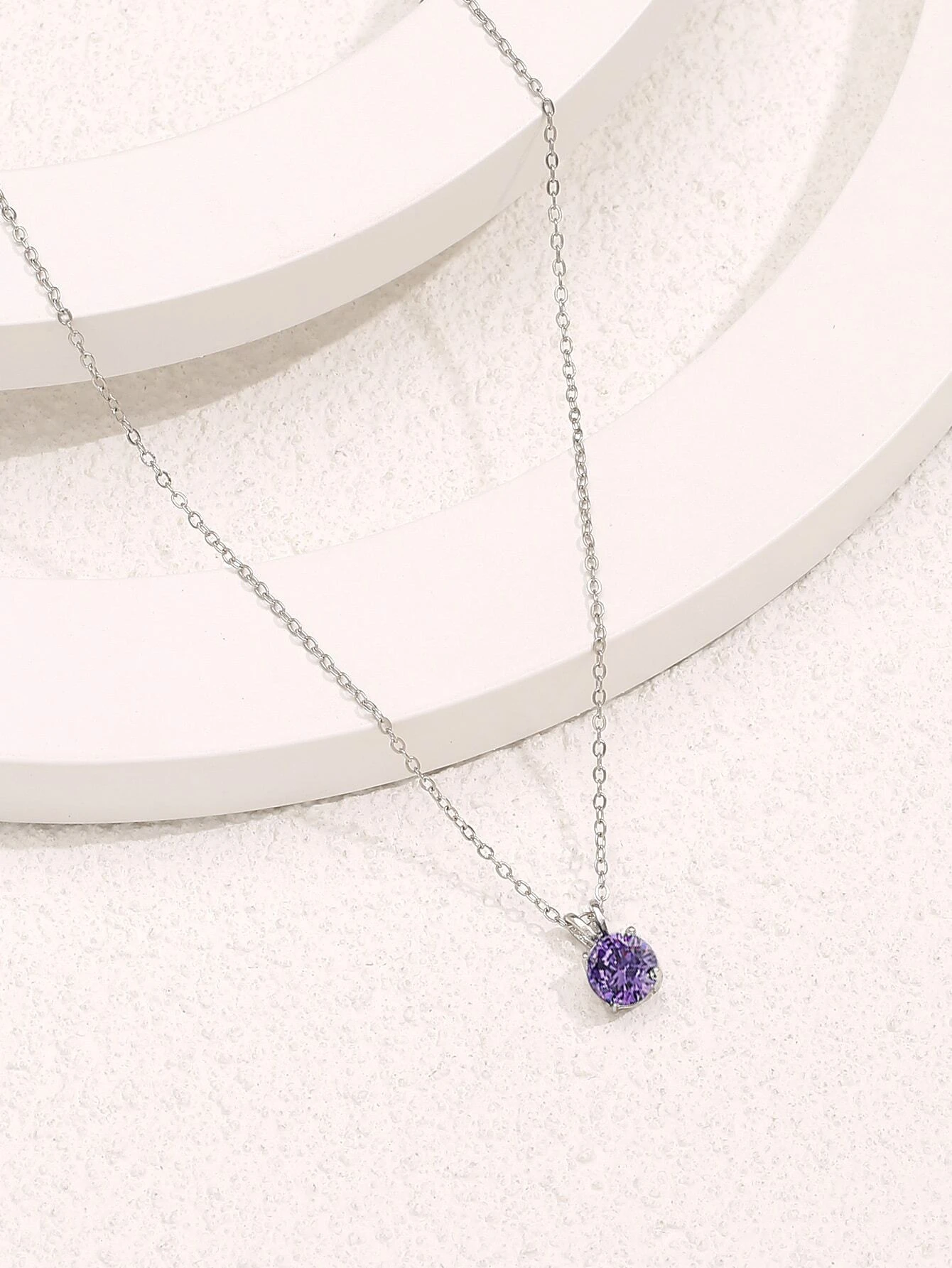 Purple Charm Necklace Fizuro