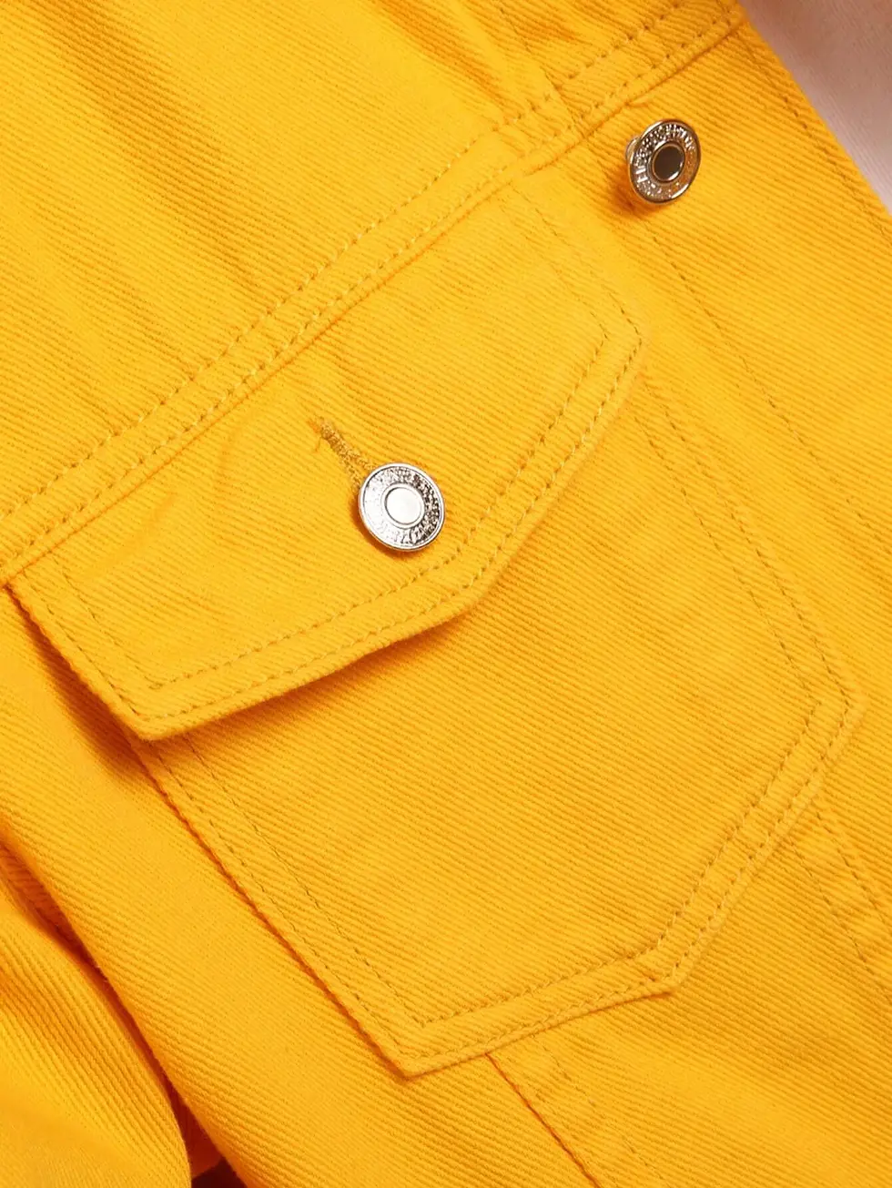 Thumbnail: Graphic Distressed Denim Jacket