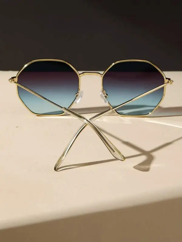 Thumbnail: Geometric Frame Fashion Glasses
