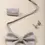 Thumbnail: Bow tie Set - White
