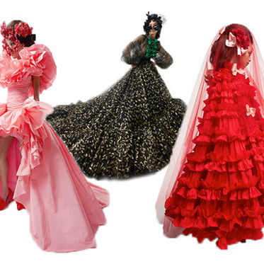 Giambattista Valli Reminds Us That Larger-Than-Life Fashion Still Has a Place in Our Pandemic World