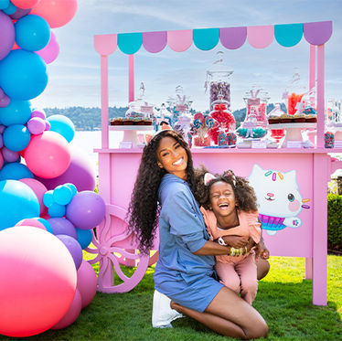 Ciara + Sienna Wilson Celebrate the Launch of Gabby’s Dollhouse Season 2 with Magical Cat Ears! Get 