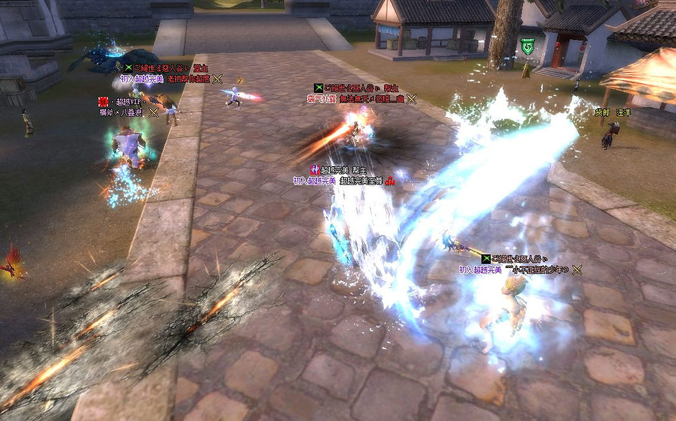 GM随机在线拍摄玩家PK照