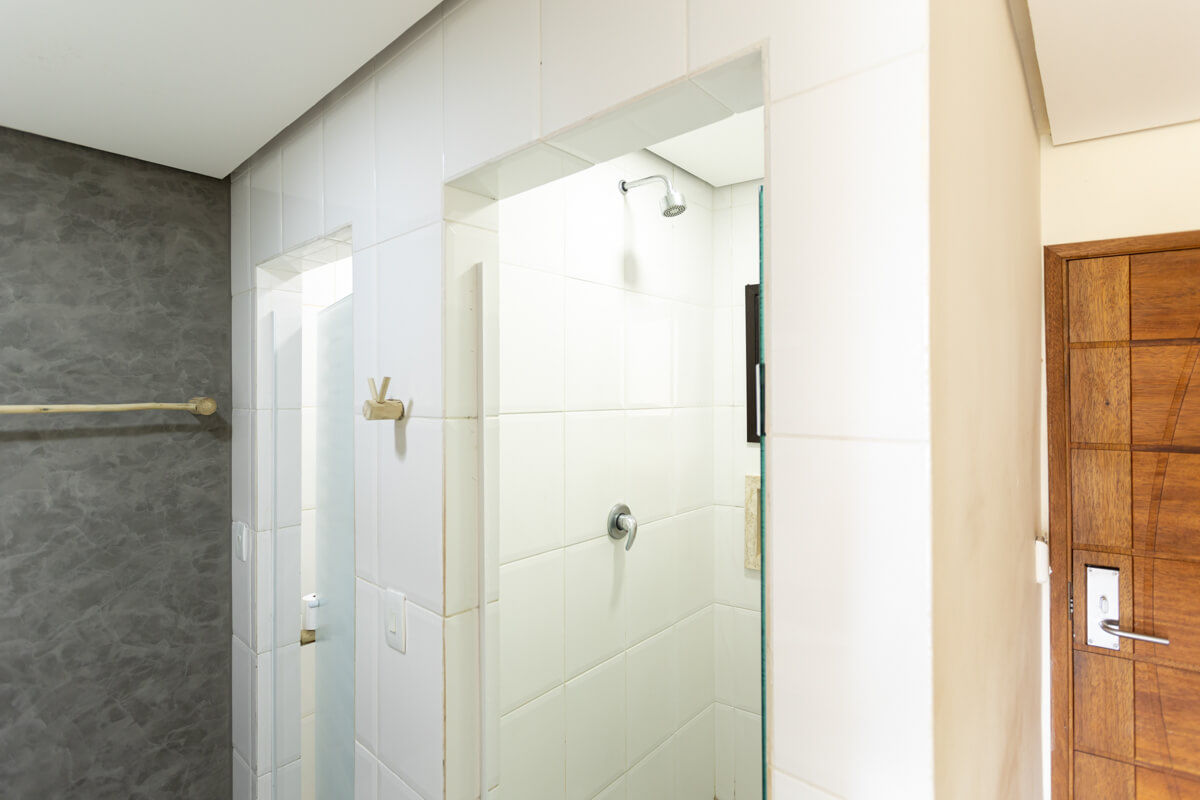 Banheiros do Eco Baepi Residence