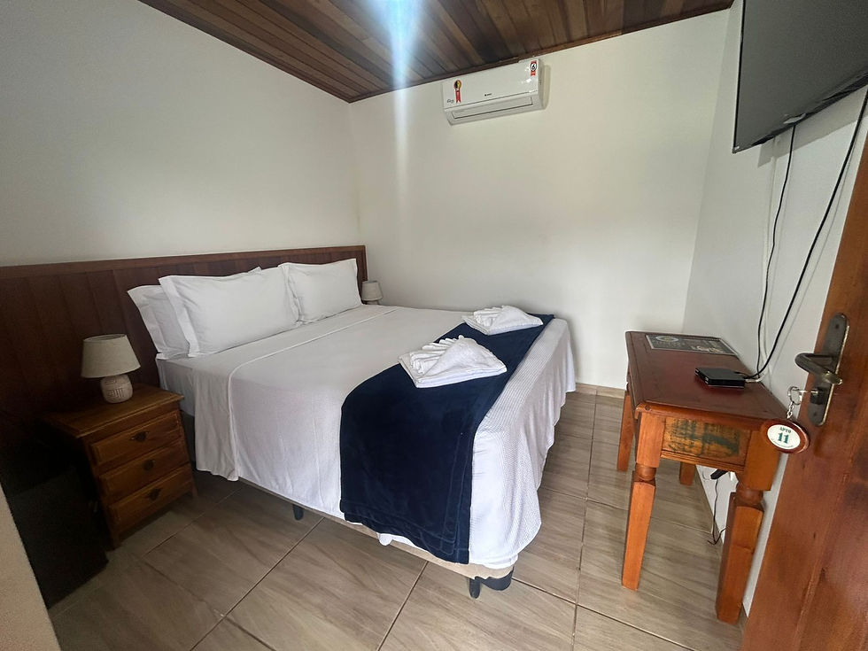 Visão Interna do Quarto Hotel Espaço Villa Verde em Ibiúna