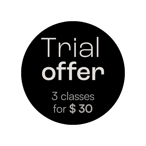 Trial offer button for Yoga & Trein Houston, come experience the Best yoga studio Houston and our Hot Yoga Houston.