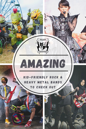 Amazing Kid-friendly Rock & Heavy Metal Bands for Children in 2021
