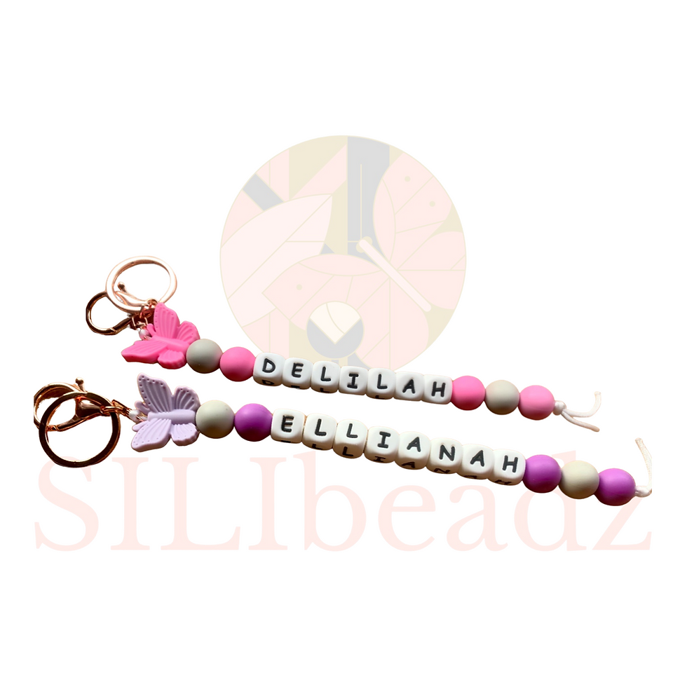 Thumbnail: KEYRING WITH LETTERS