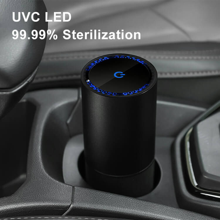 Thumbnail: USB Smart Wi-Fi UVC Generator Cleaner Mini Portable Car Ionizer
