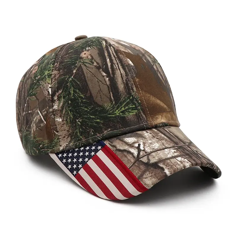 Thumbnail: Camouflage Baseball Cap Women's Snapback Summer Outdoor for Men Army Camo Caps