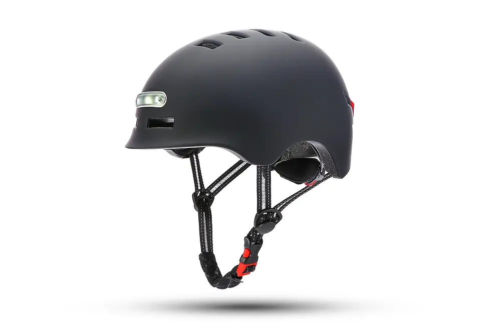 Thumbnail: Smart Led Warning Flash Riding Helmet Electric Scooter and Other Bike