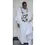 Thumbnail: African Dresses for Women Bazin Riche Embroidery Floor Length with Scarf Couple