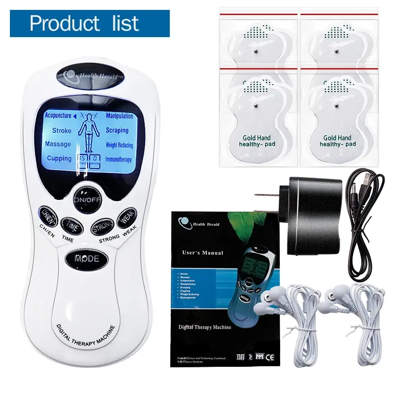Thumbnail: EMS Stimulator Full Body Relax Muscle Therapy Pulse Tens Acupuncture Massager
