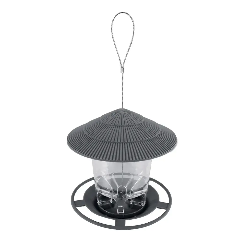 Thumbnail: Outdoor Bird Feeder Hanging Nut Feeding Multiple Hole Dispenser