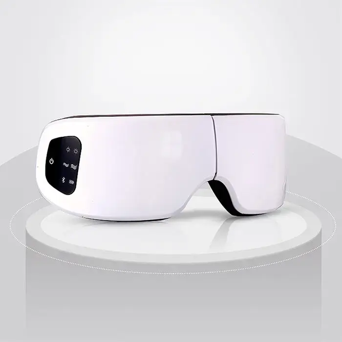Wireless LED Red Light Eye Therapy Glasses With EMS Massage Music for Relaxation