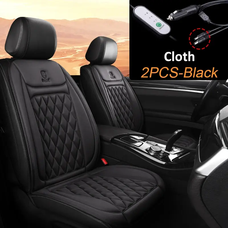 Thumbnail: Electric Car Seat Heating Pad Warm Winter Cushion Universal
