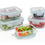 Thumbnail: 10-Piece Glass Food Storage Containers With Airtight Locking Lids