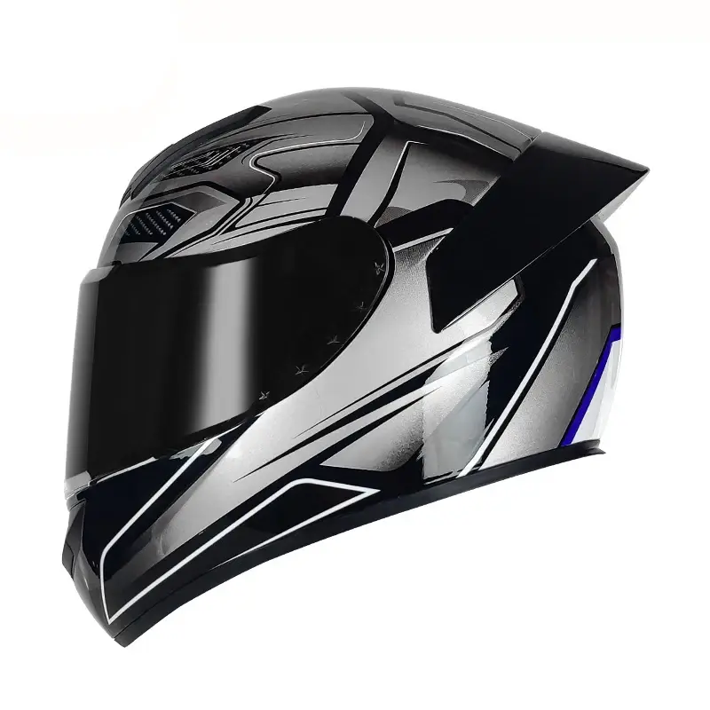 Thumbnail: Moto Custom Full Face Helmets Motorcycle Helmet