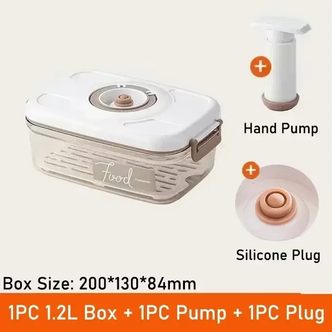Thumbnail: Vacuum Food Storage Box Fresh-Keeping Canister Sealed Storage Container