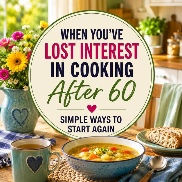 Lost interest in cooking after 60 banner