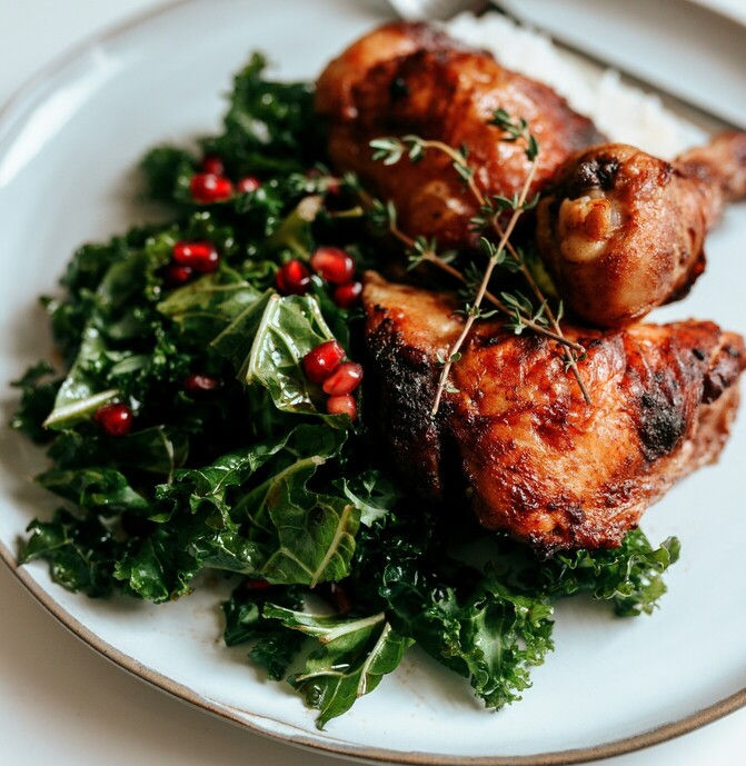 delicious chicken and veggie meal, perfect for seniors who cook for one