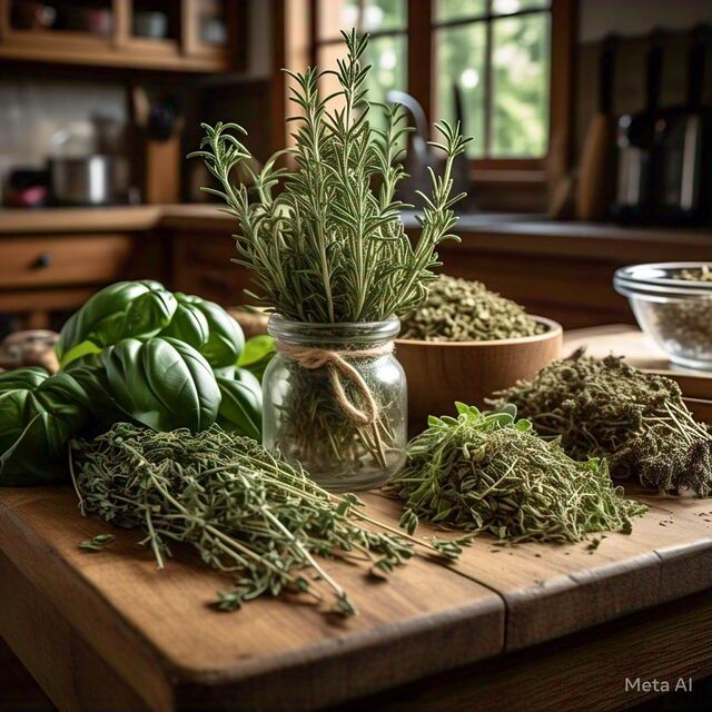 herbs pantry staple for seniors