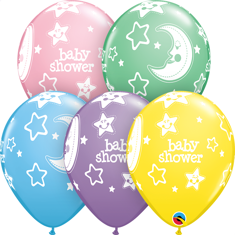 BABY SHOWER MOONS & STARS