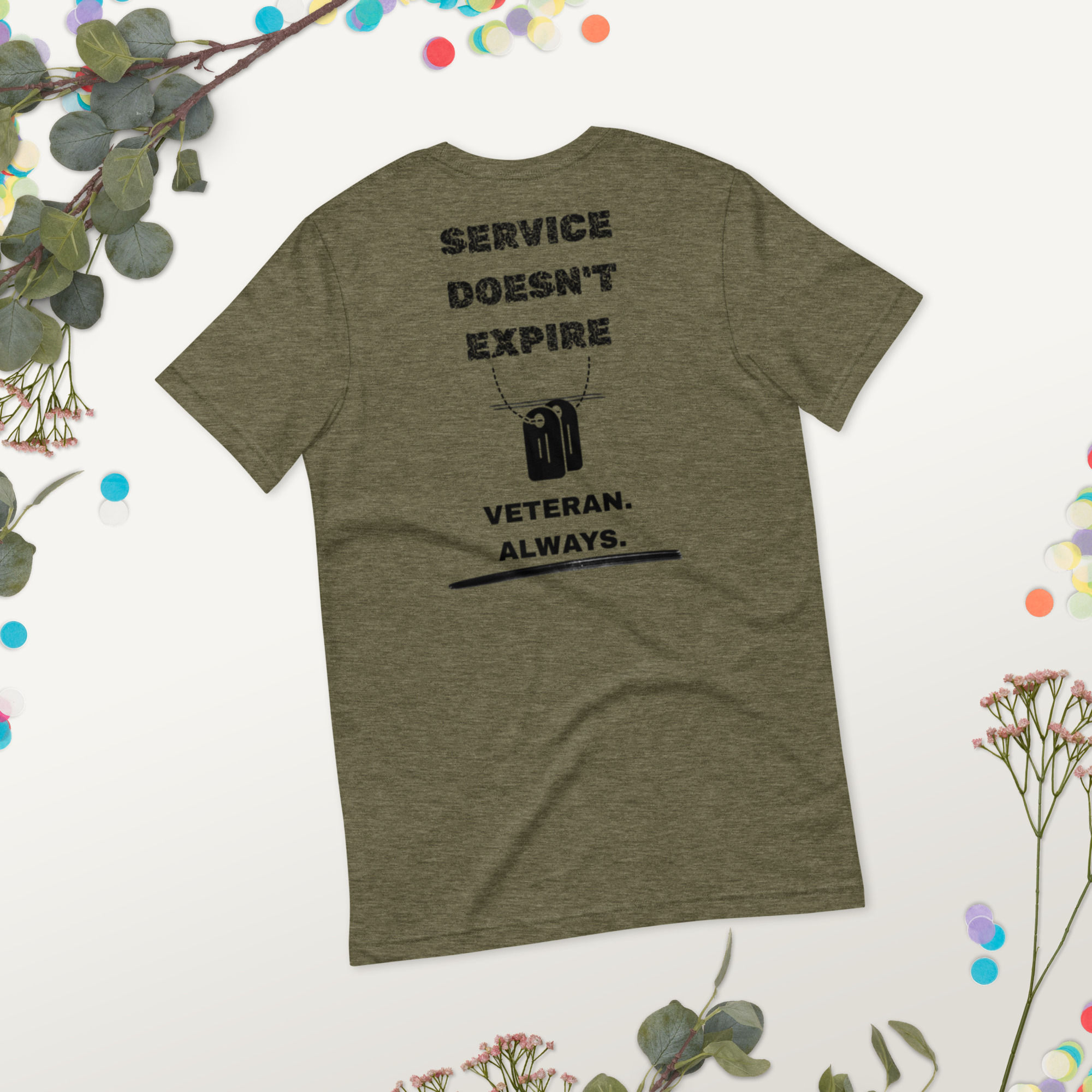 Unisex Service doesn't expire Tshirt
