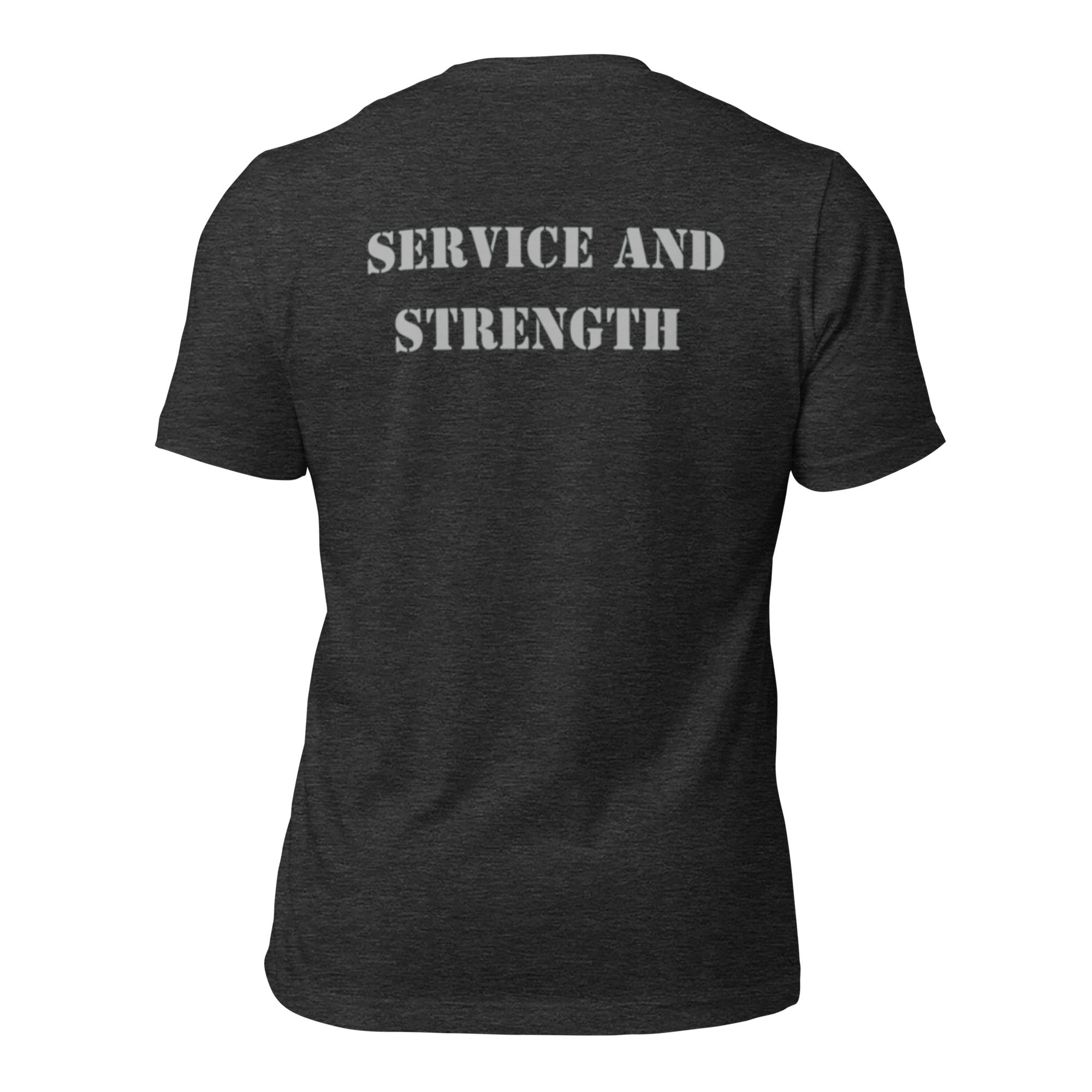 Unisex Service Military tshirt