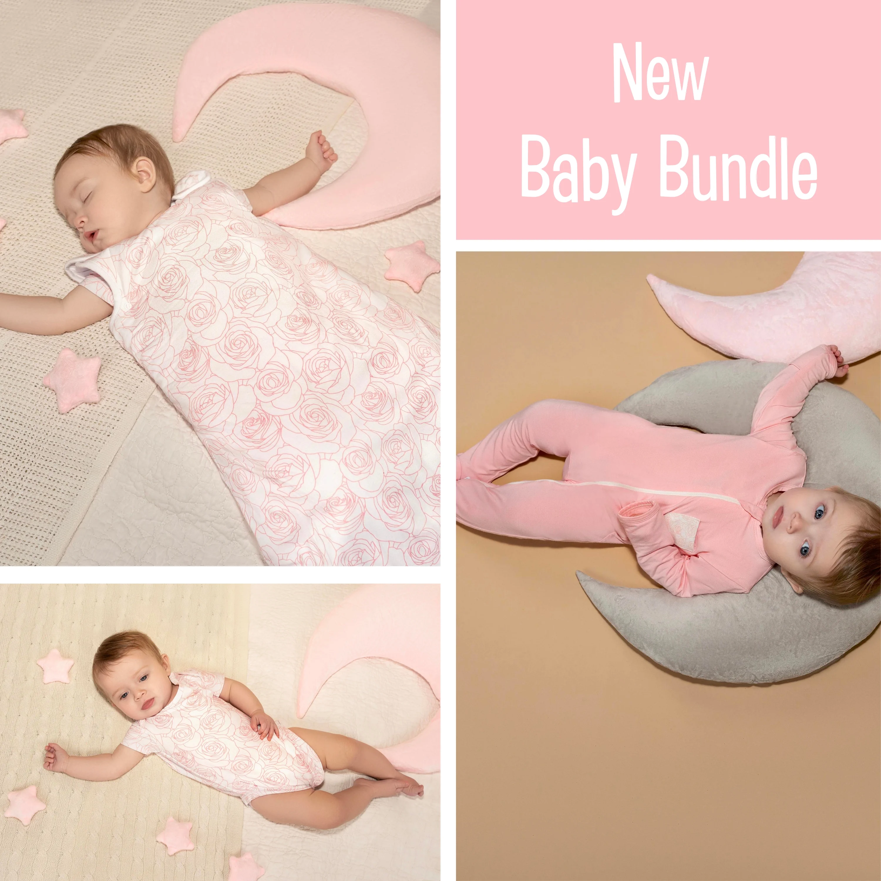 The PinkRose New Baby Bundle (0-3 months)