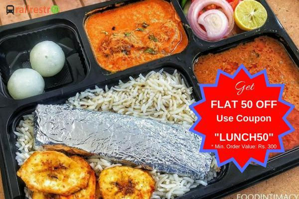 Order Veg Thali in Train
