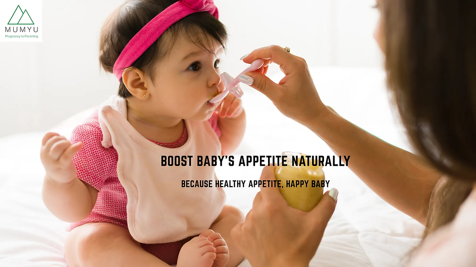 5 Ayurvedic Ways to Naturally Boost Your Baby’s Appetite